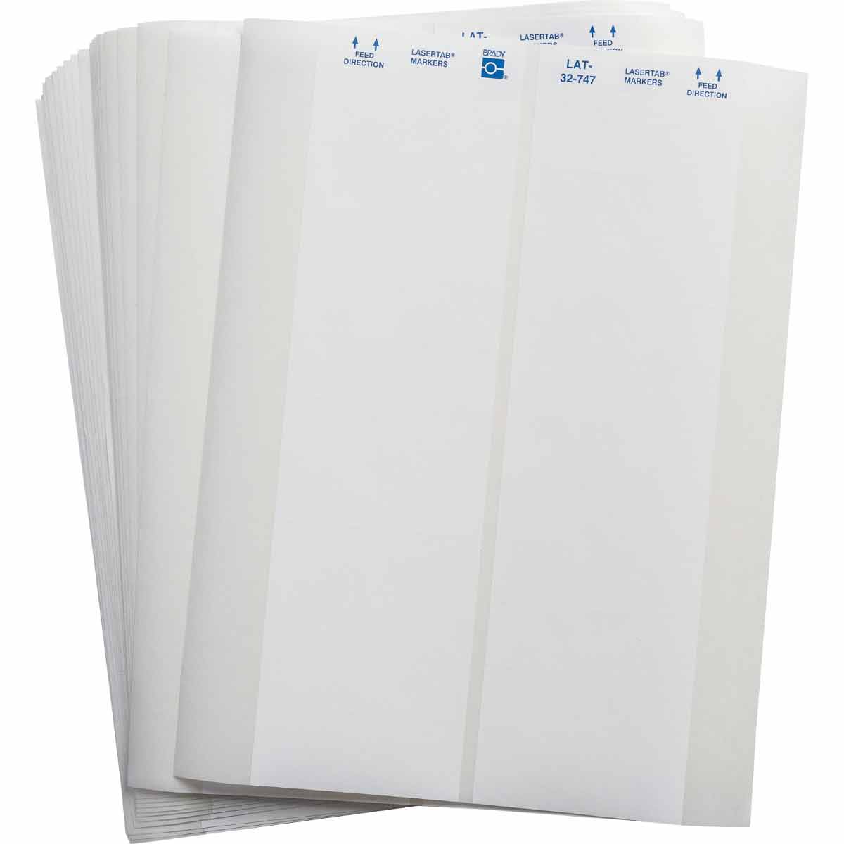 LAT-32-747-1 Lbls 0.9 in H x 3 in W WT 50/PK