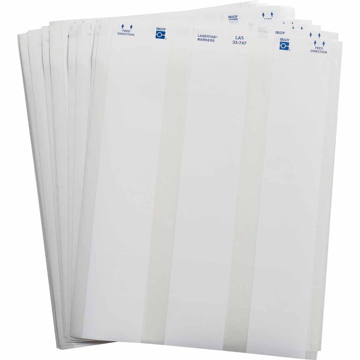 LAT-33-747-1 Lbls 1.437 in H x 2 in W WT 56/PK