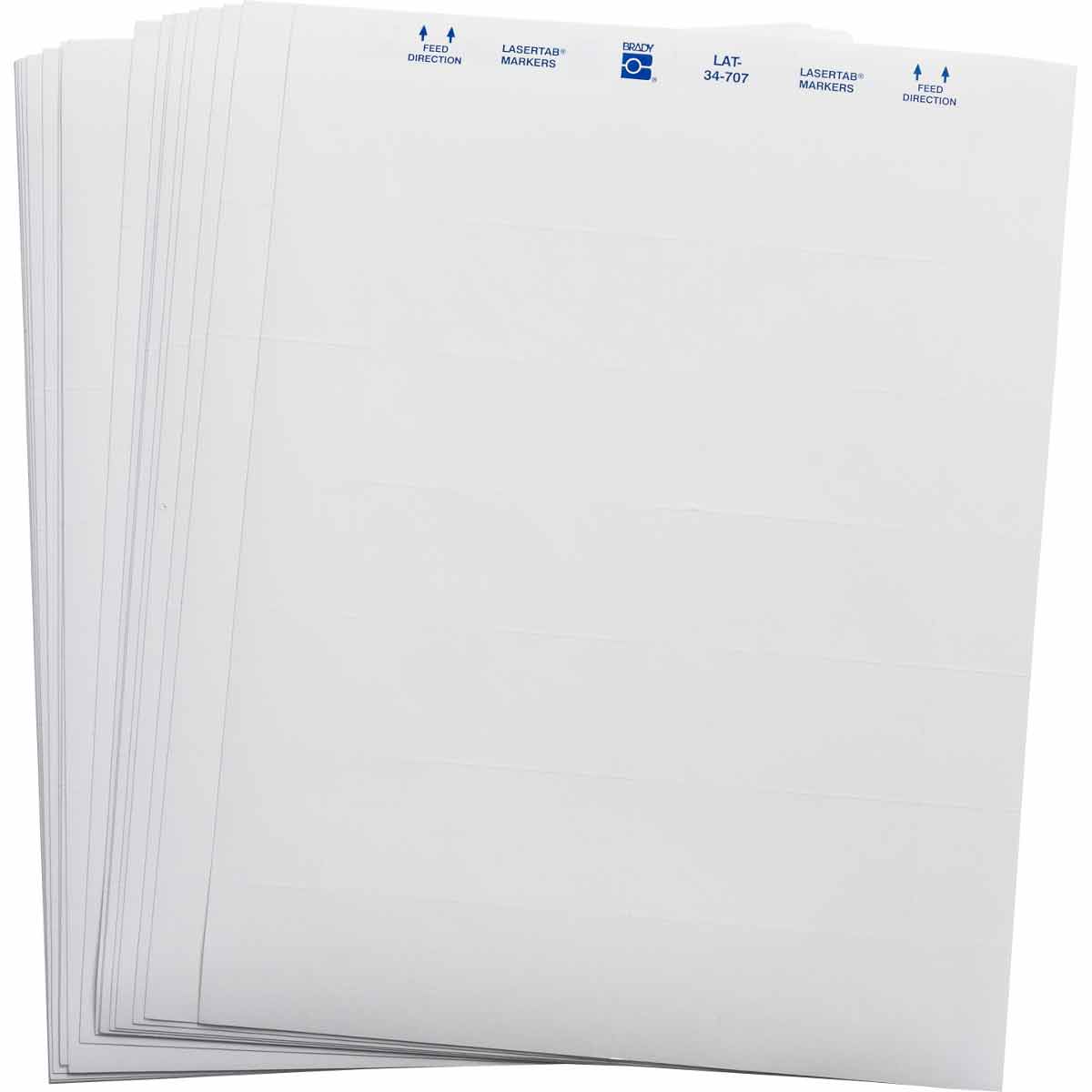LAT-34-707-1 Lbls 1.437 in H x 3 in W WT 84/PK