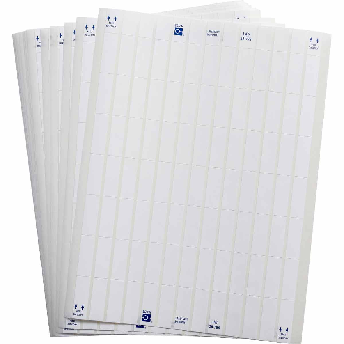 LAT-38-799-2.5 Lbls 1.437 in H x 0.5 in W WT 32/PK