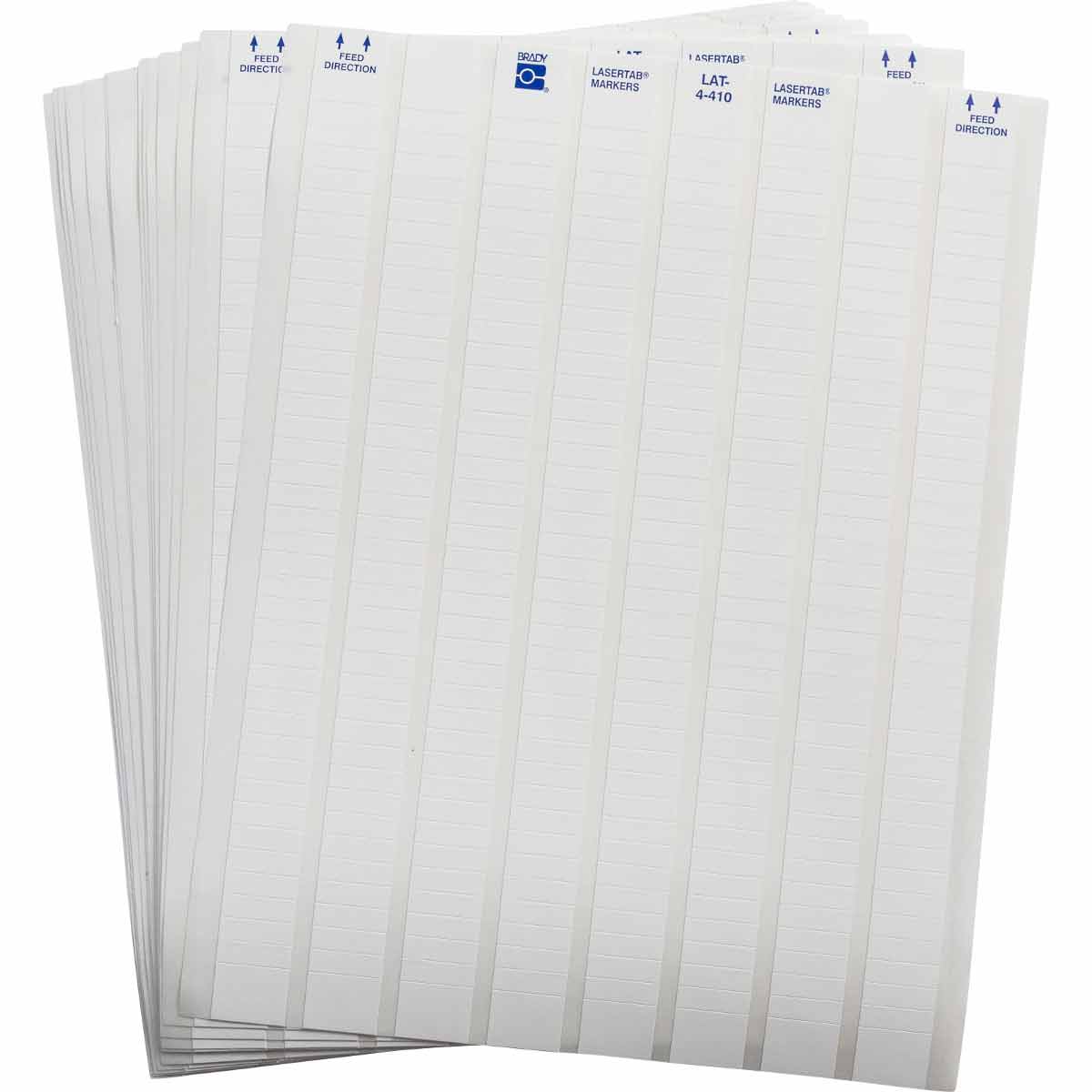 LAT-4-410-10 Lbls 0.25 in H x 0.8 in W WT 33/PK