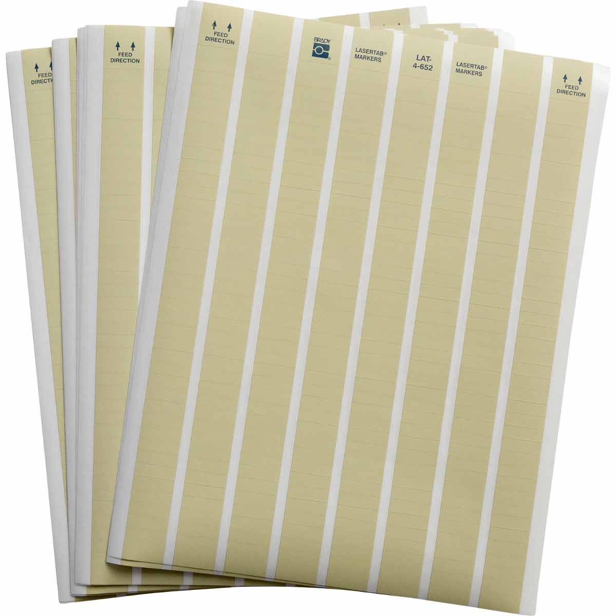 LAT-4-652-10 Lbls 0.25 in H x 0.8 in W AM 33/PK