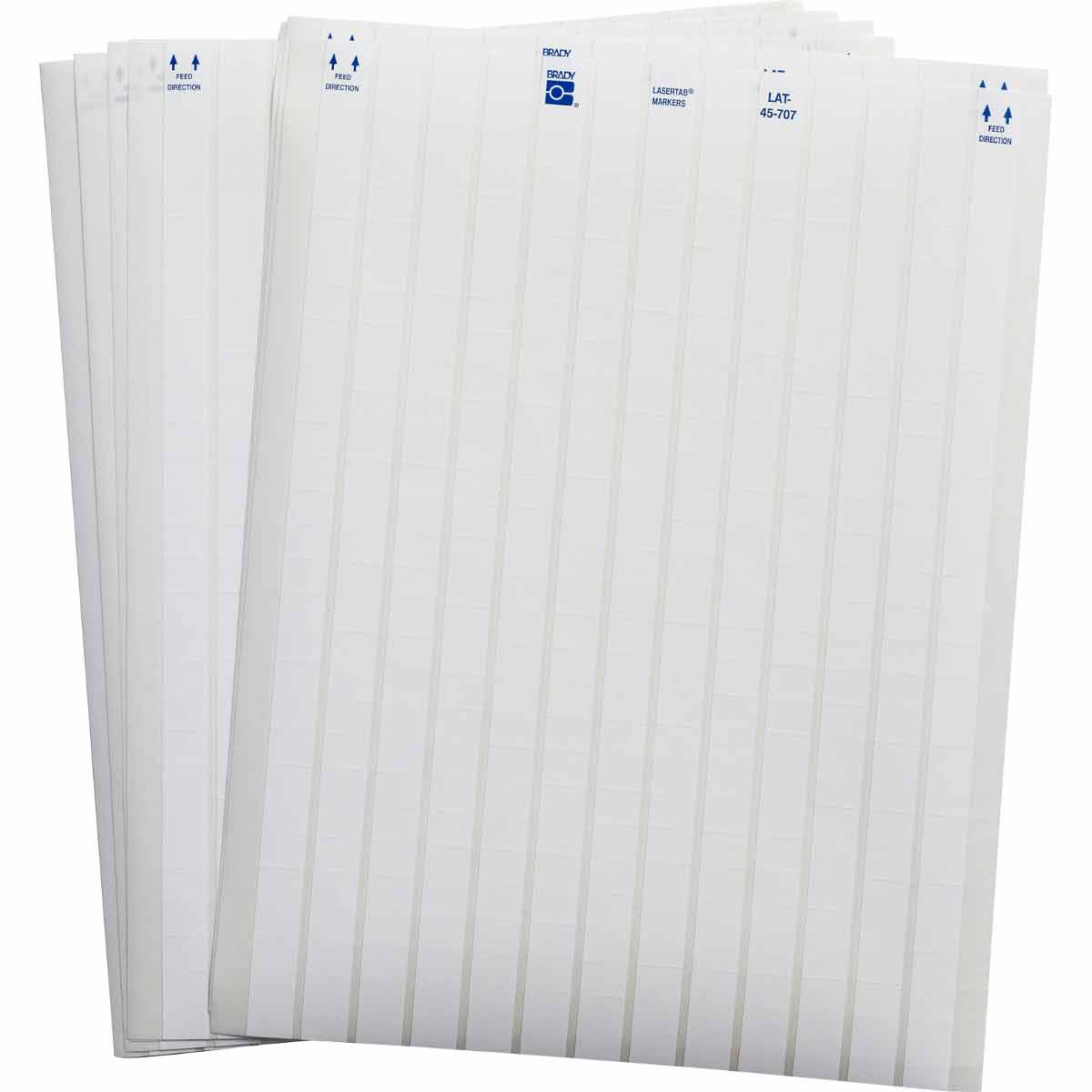 LAT-45-707-10 Lbls 0.375 in H x 0.5 in W WT 31/PK