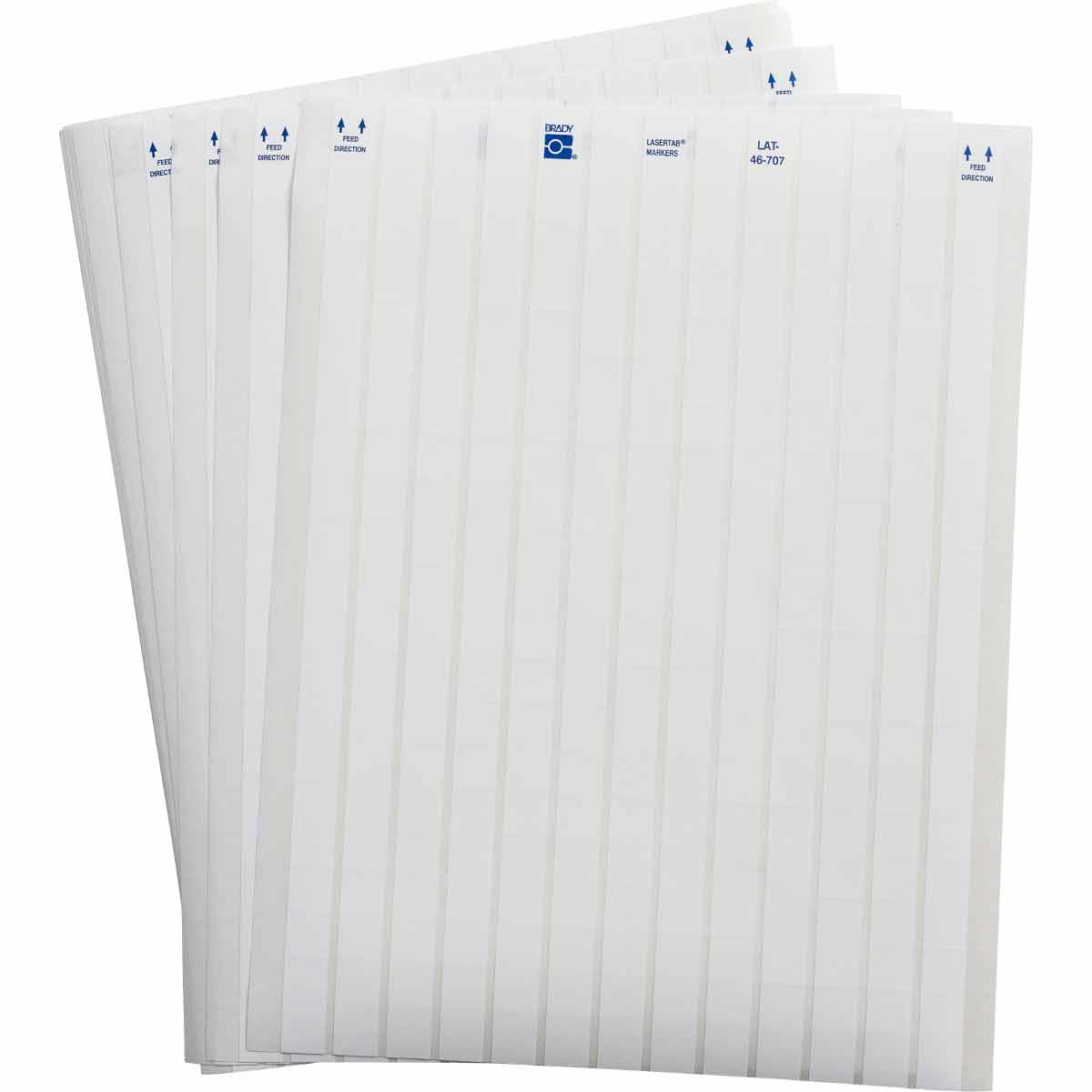 LAT-46-707-10 Lbls 0.5 in H x 0.5 in W WT 41/PK