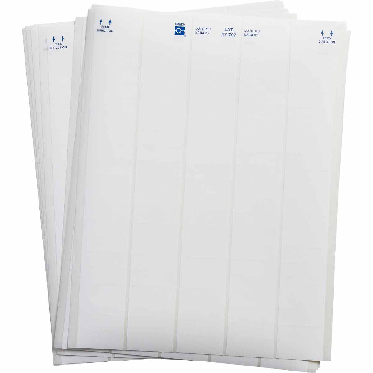LAT-47-707-10 Lbls 0.5 in H x 1.5 in W WT 106/PK