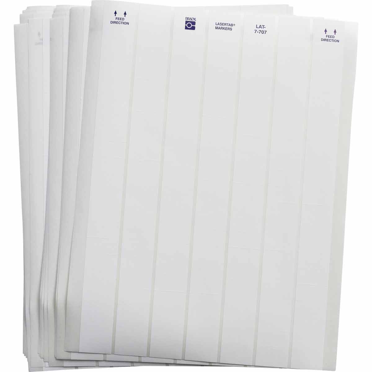 LAT-7-707-10 Lbls 0.5 in H x 1 in W WT 76/PK