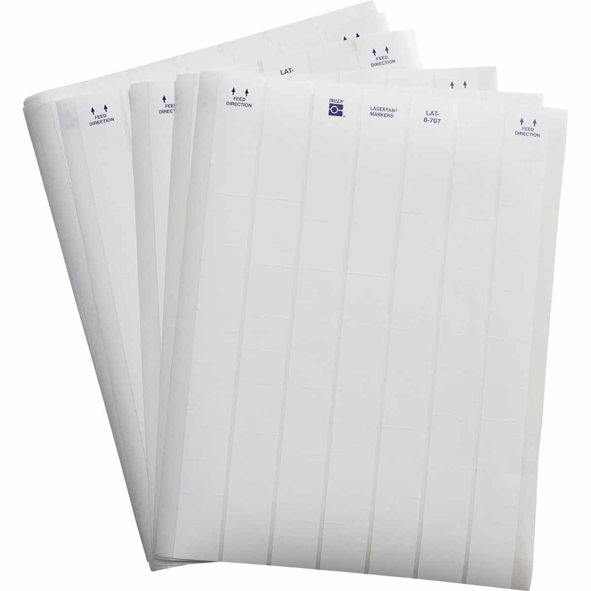 LAT-8-707-10 Lbls 0.375 in H x 1 in W WT 58/PK