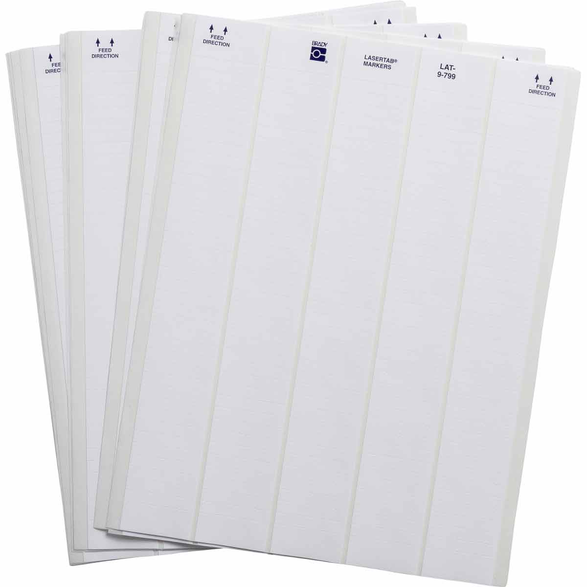 LAT-9-799-10 Lbls 0.25 in H x 1.5 in W WT 53/PK