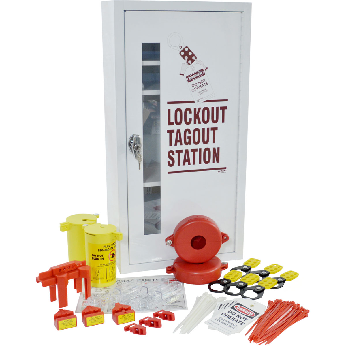 Lockout Tagout Station - Brady Part: LC518E | Brady | BradyID.com