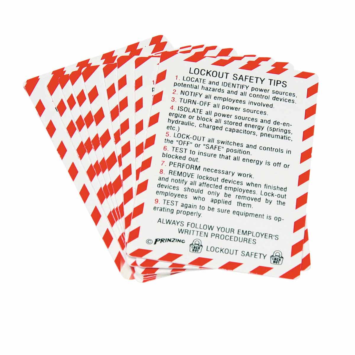 LOSC13 BI PRINZING LOCKOUT WALLET CARD PK (10 EA)