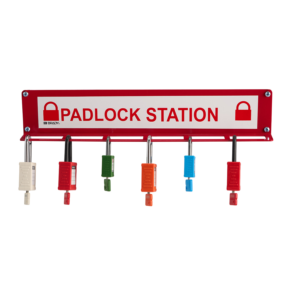 LR360E Large Padlock Station Holds 24 Padlocks