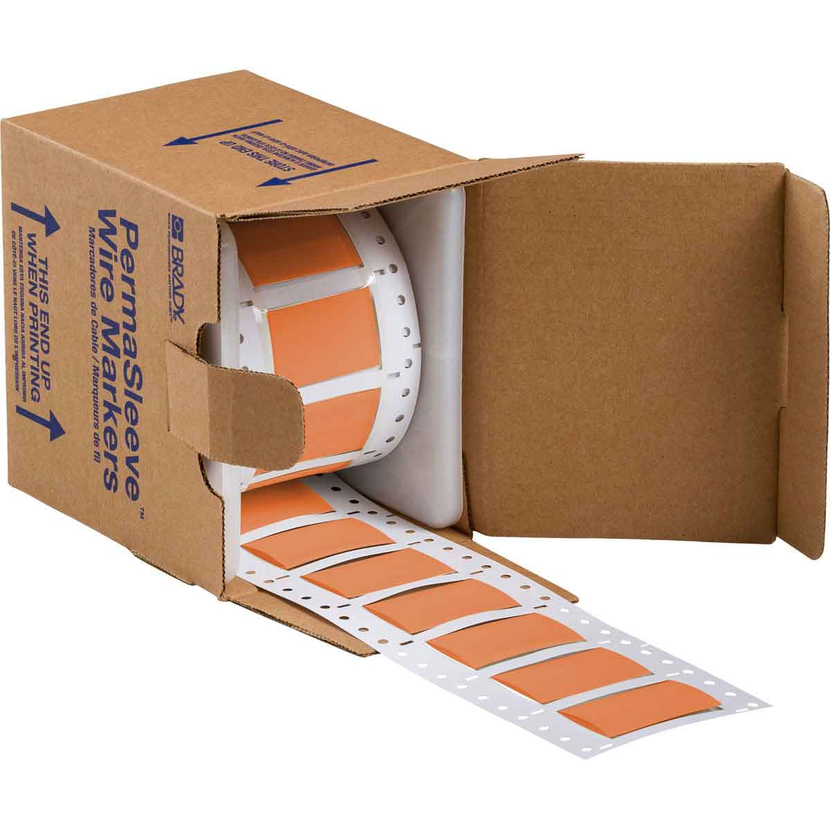 2HX-750-2-OR-S Sleeve 0.75 in Dia x 2 in W Orange