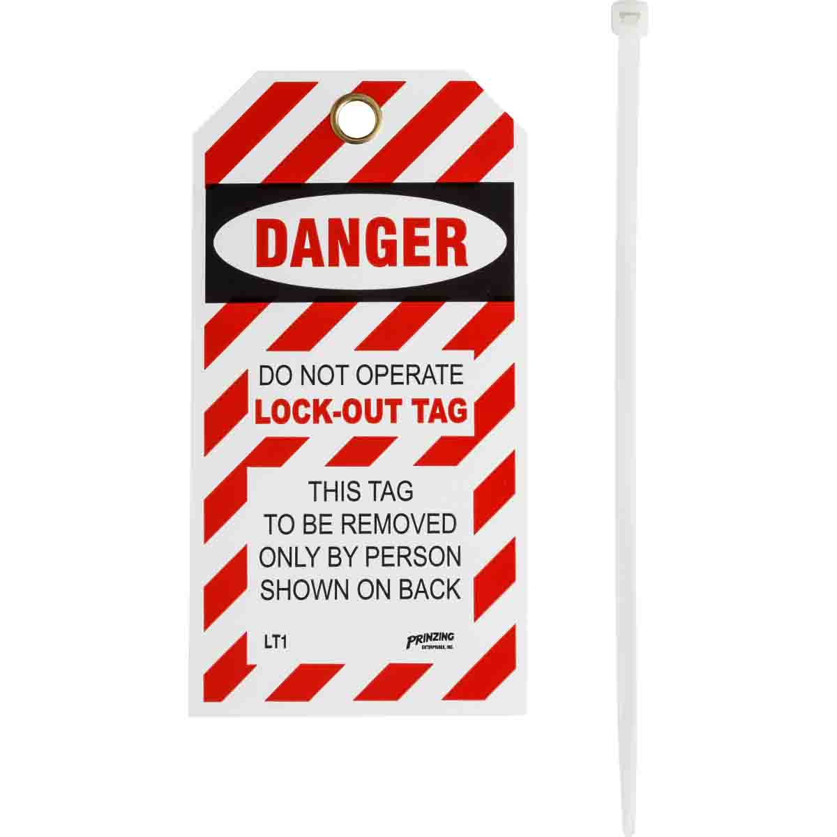 LT1 TAG DO NOT OPERATE LOCKOUT 1EA