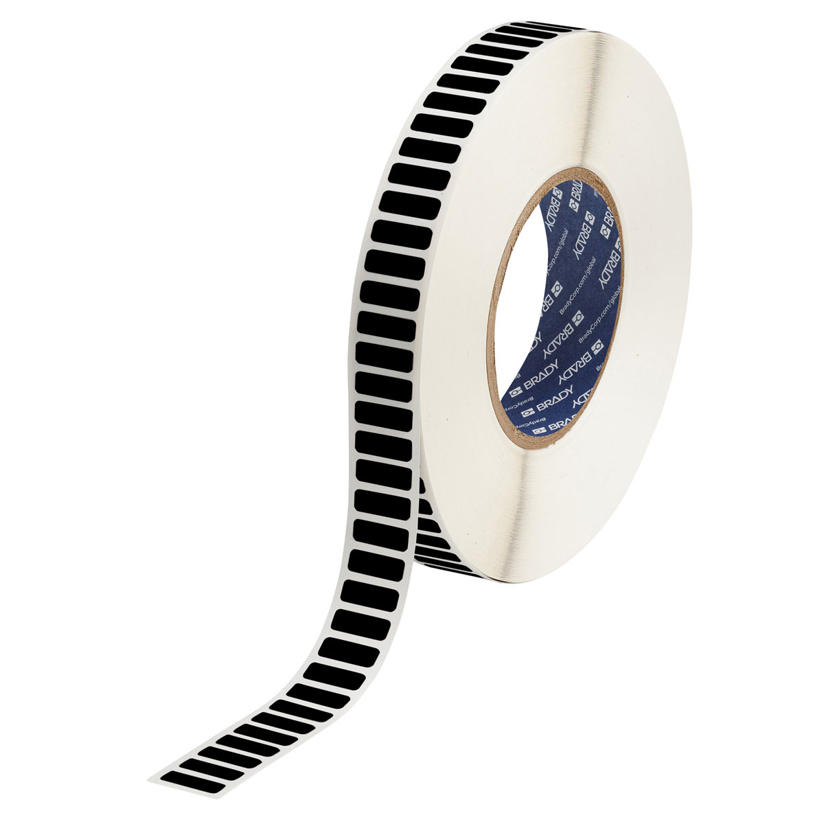 LZR-46-730-10 Lbl Polyimide 0.25inx0.75in BK 10000/RL