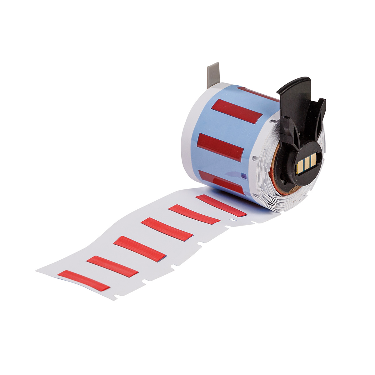 PermaSleeve Heat Shrink Wire and Cable Labels for M6 M7 Printers  0125" Dia x 1" Red