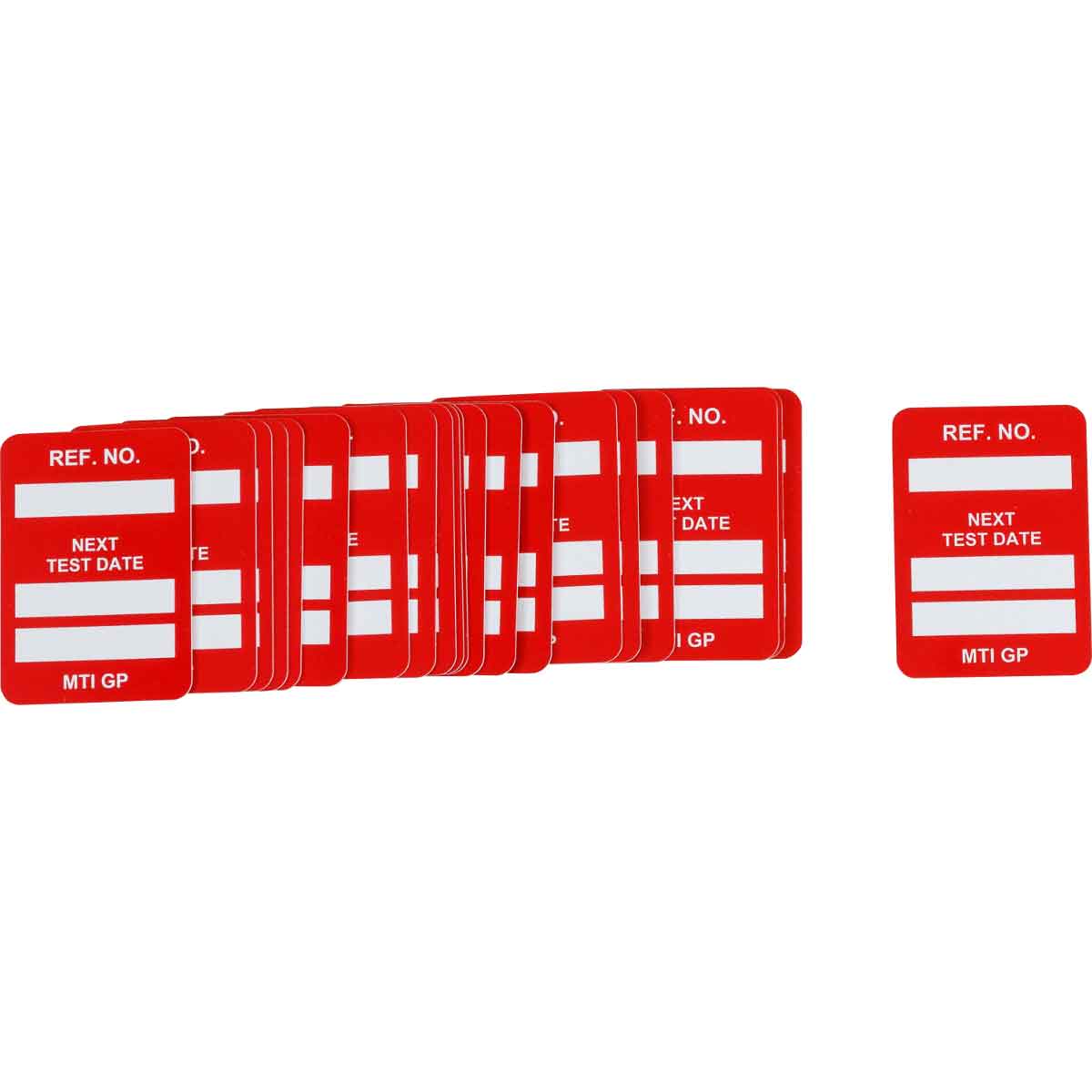 MIC-MTIGP R MICROTAG,NEXT TEST DATE,1.75X1.25,RED