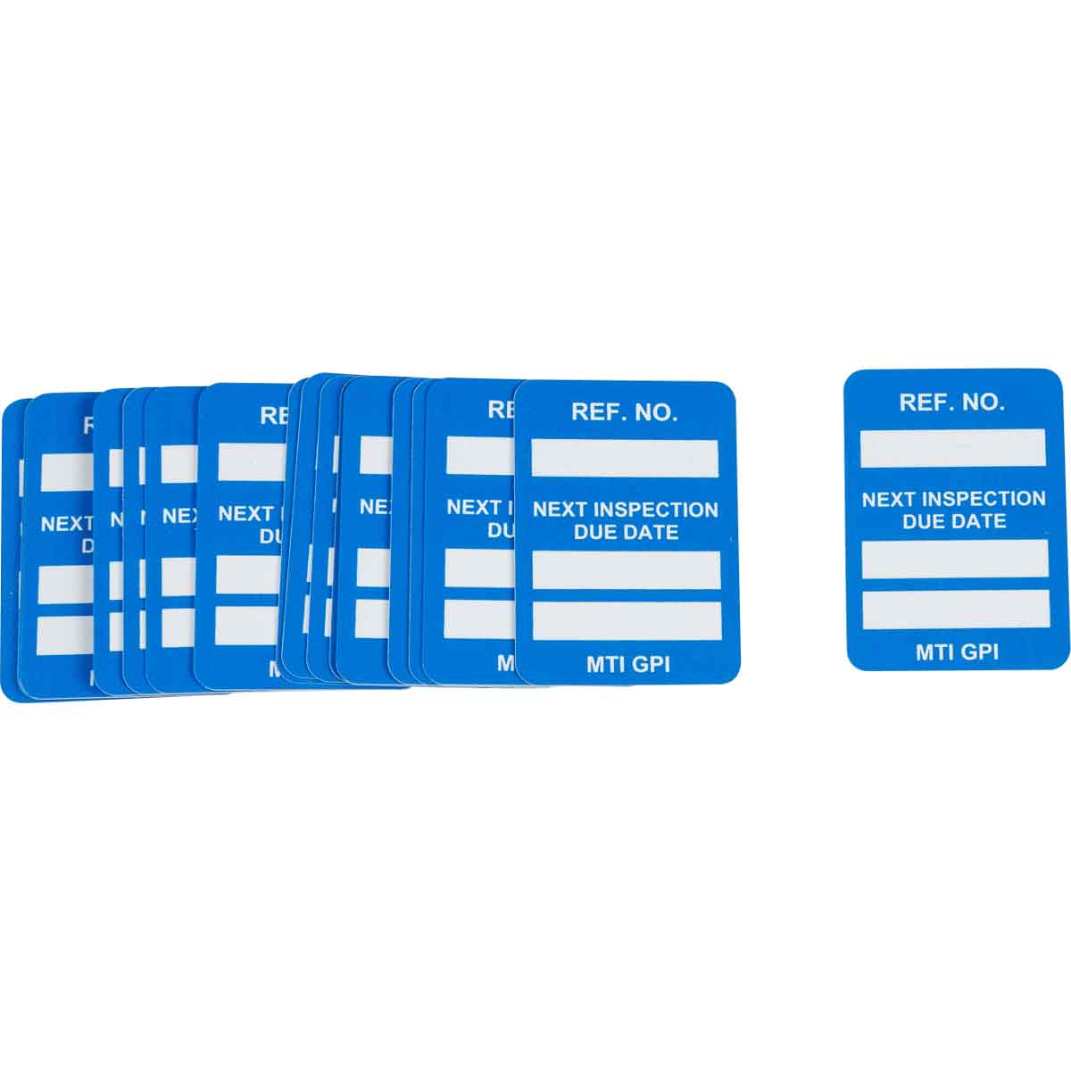 MIC-MTIGPI B MICROTAG,NEXT INSPECTION,1.75X1.25,BLUE
