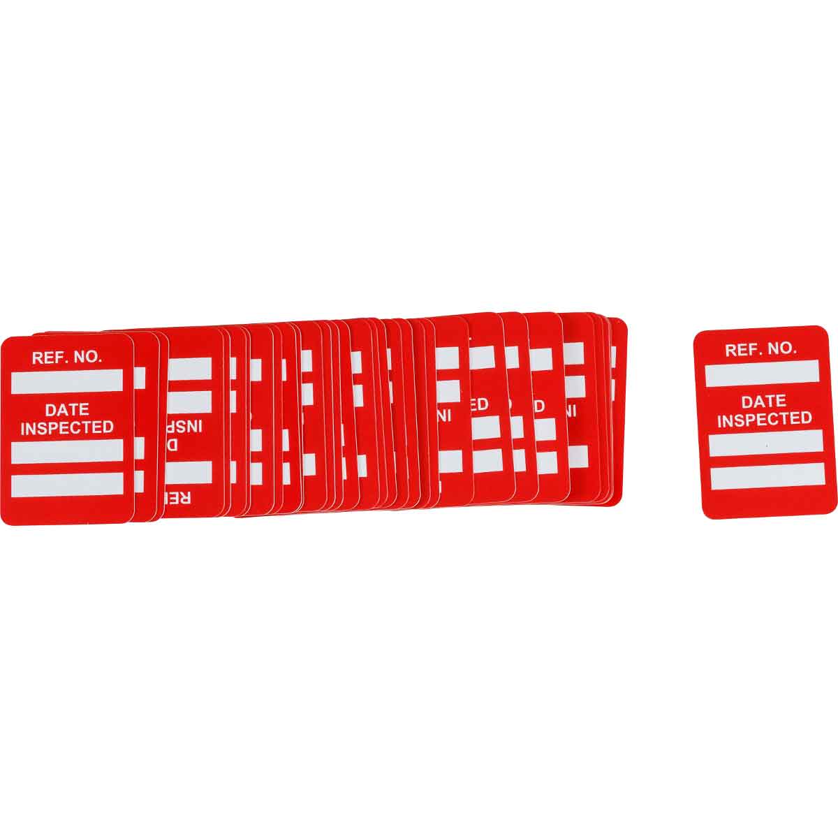 MIC-MTIUSA R MICROTAG,DATE INSPECTED,1.75X1.25,RED