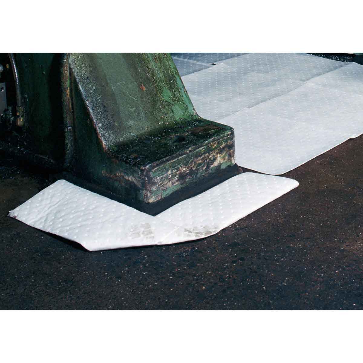 Brady® Oil Plus Double Perforated Absorbent Roll - Oil Only 16 X 12"