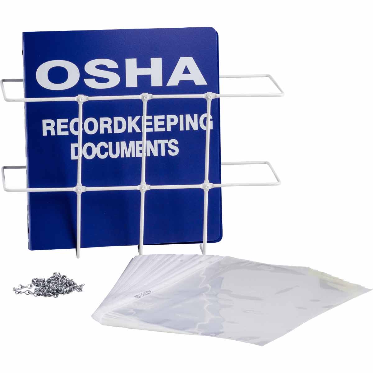 OR314E PRINZING OSHA 300 BINDER & RACK