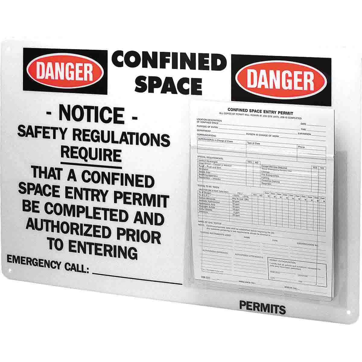 PC1 CONFINED SPACE PERMIT CENTER