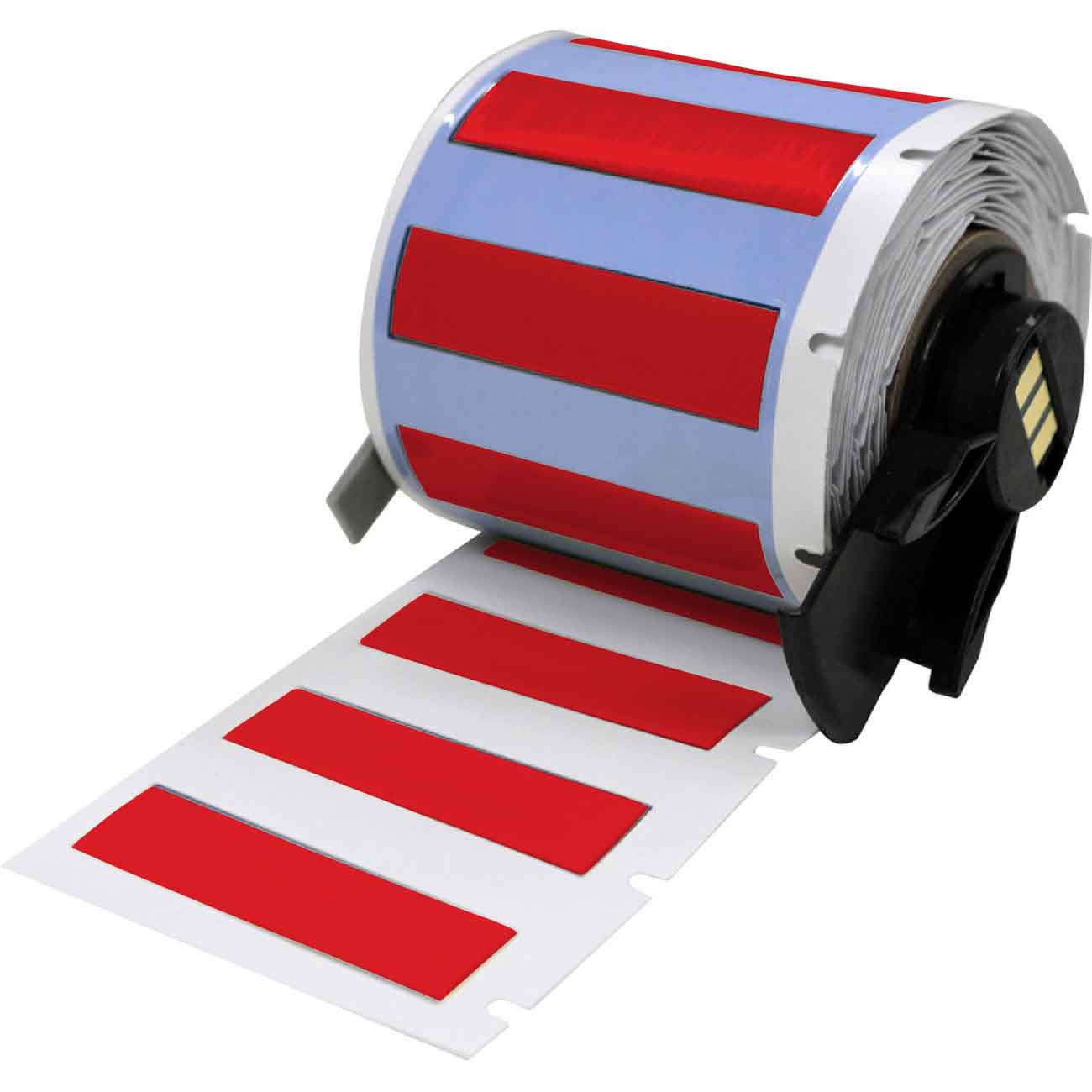 Brady PermaSleeve Heat Shrink Wire Labels - 0.25" X 1" White Cable Markers