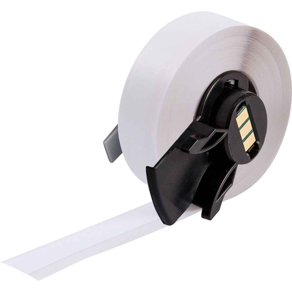 BRADY M71C-500-483 Label Cartridge,White,Polyester 