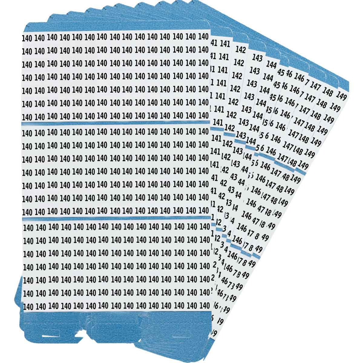 PWM-140-149 Porta PK WM Refill Legend 140 to 149