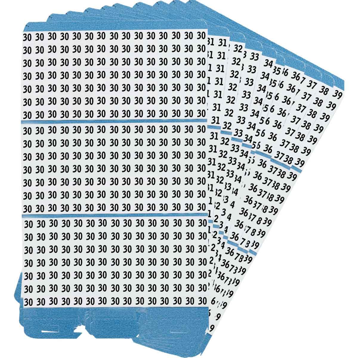 PWM-30-39 Porta PK WM Refill Legend 30 to 39