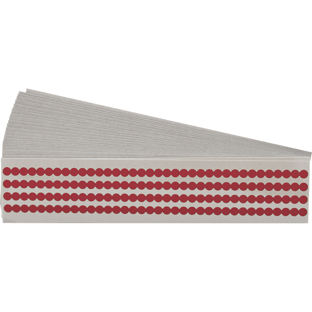QD-25-RD-PK Circle Label, Vinyl Red .25 in 25Pk
