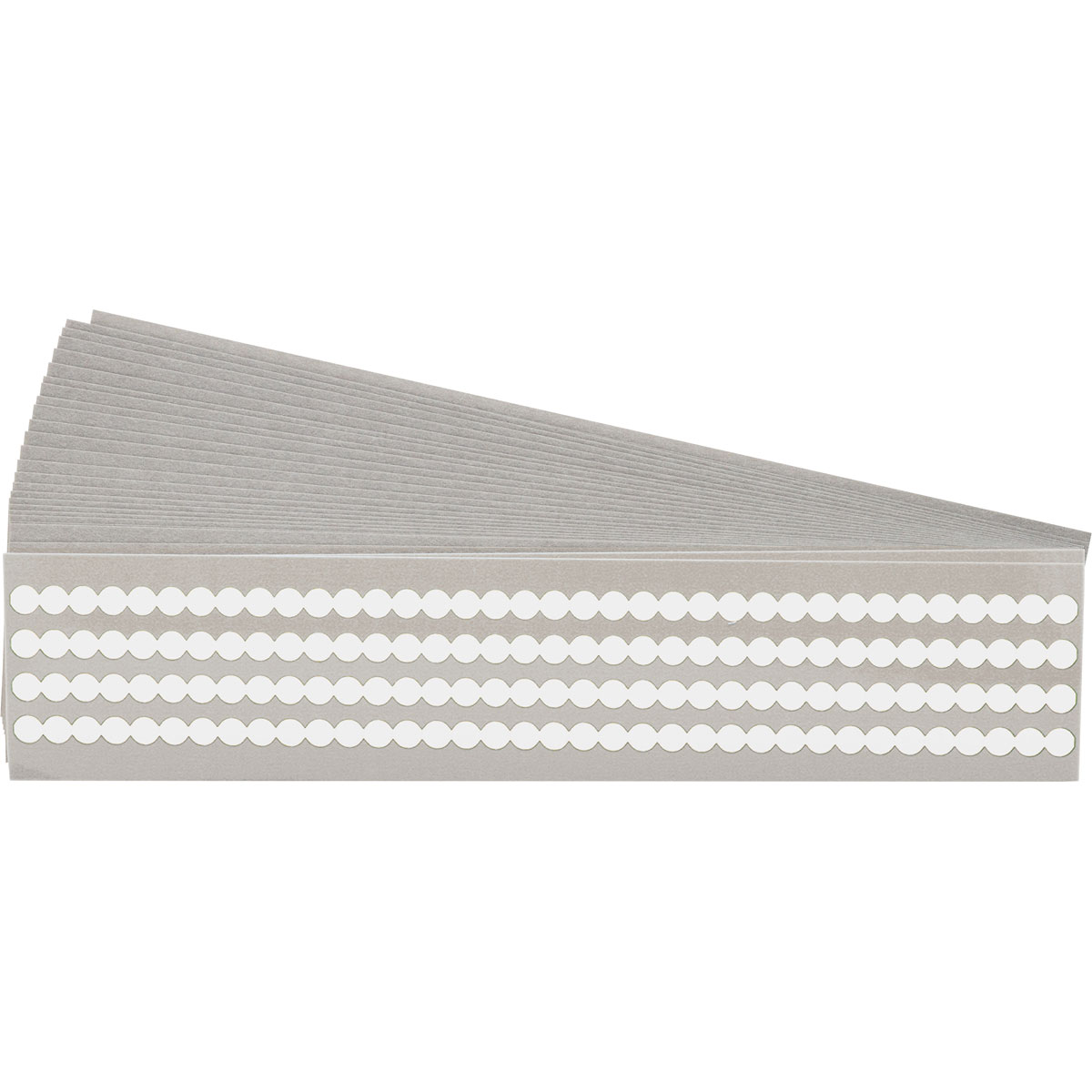 QD-25-WT-PK Circle Label, Vinyl White .25 in 25Pk