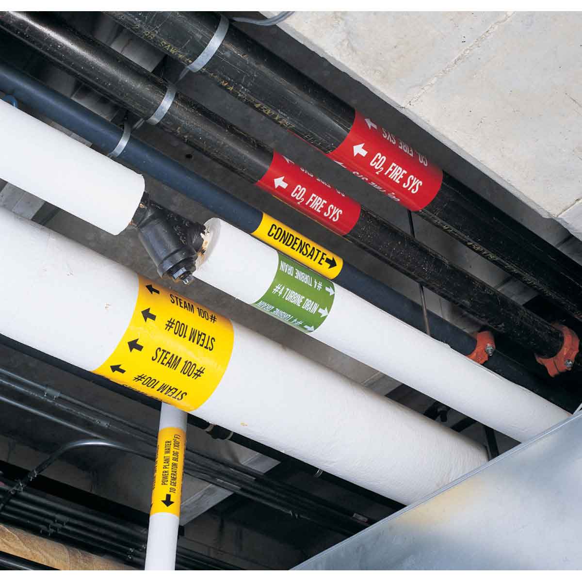 Blank Pipe Marker with Arrow Brady Part 41597 Brady