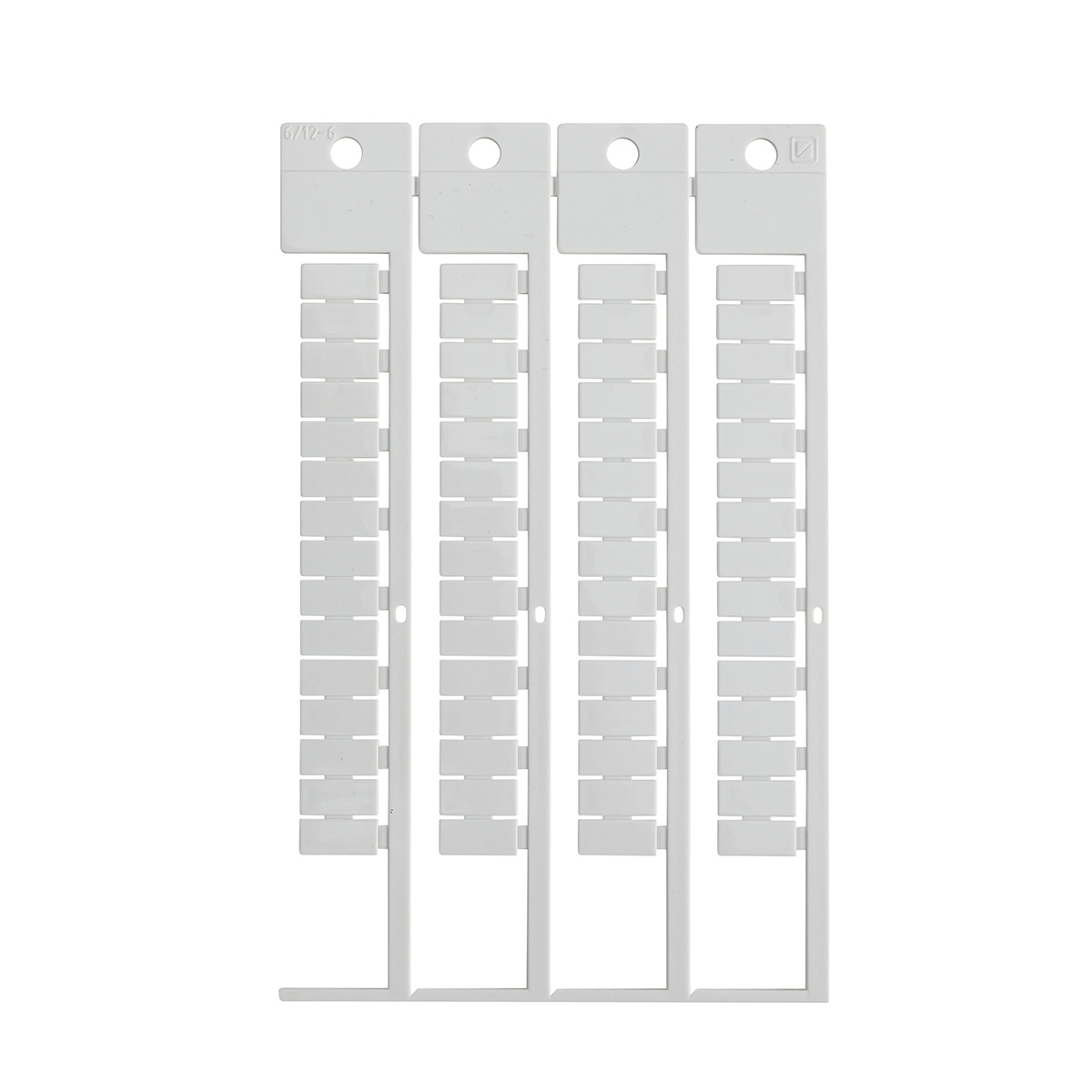 SA2625 Terminal Block Tag 12mm H x 6mm W 1500PC