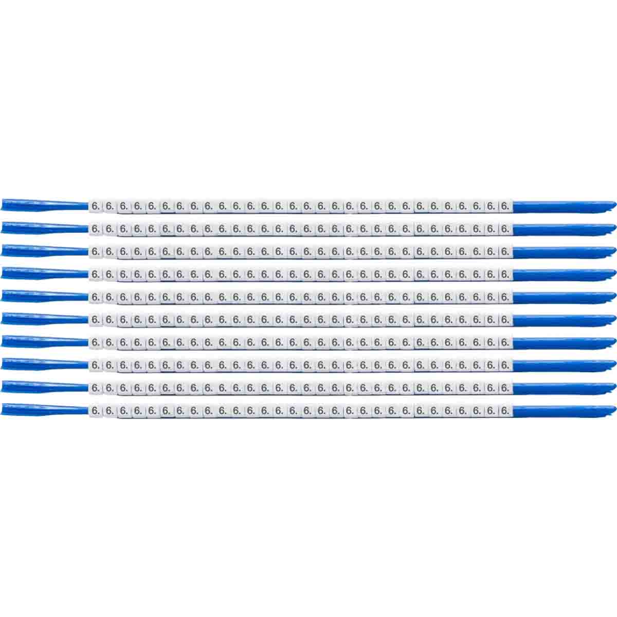 SCN07-6 ClipSleeve Wire Marker Size 07 Legend 6