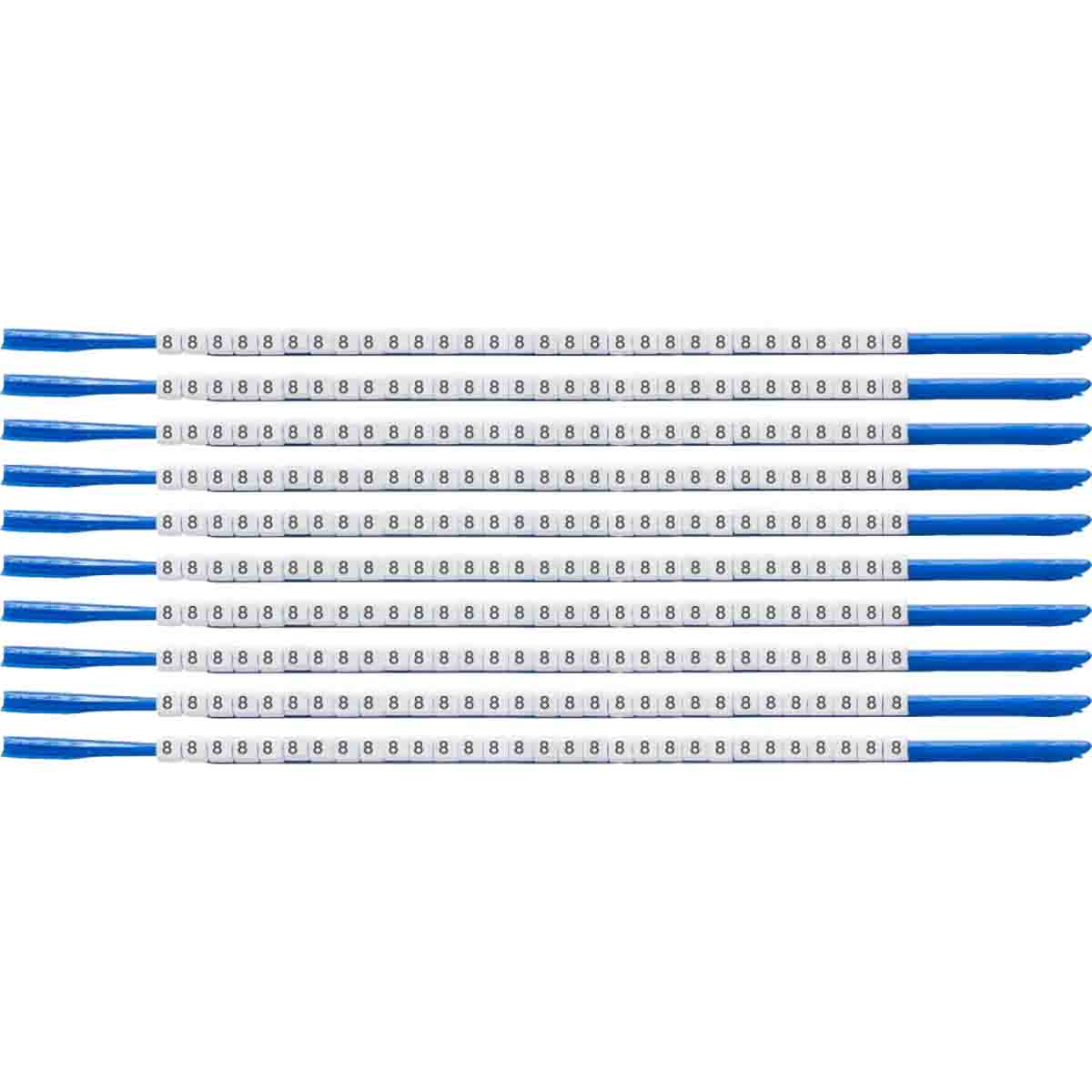 SCN07-8 ClipSleeve Wire Marker Size 07 Legend 8