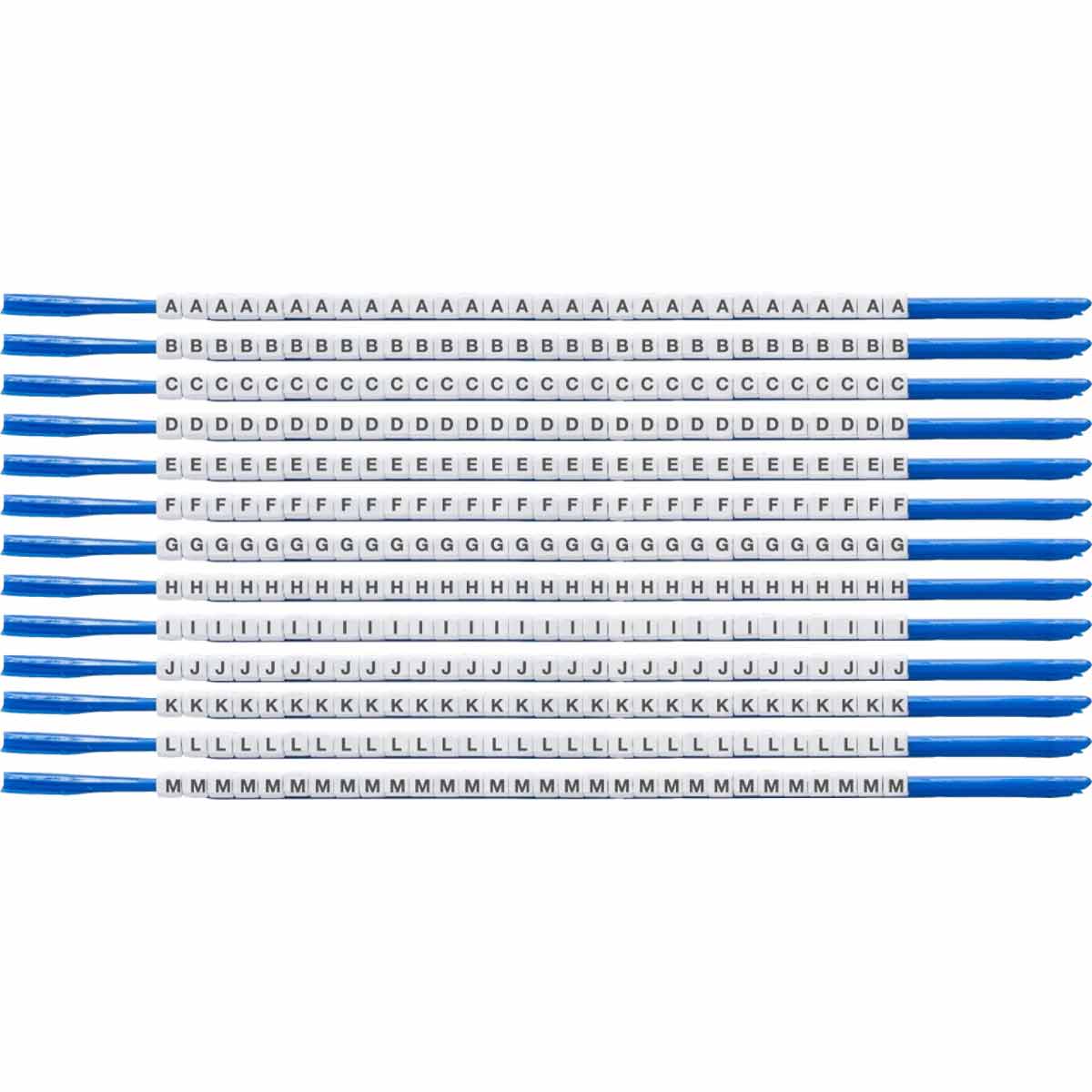 SCN07-A-M ClipSleeve Wire Mrkr SZ 07 Legend A to M