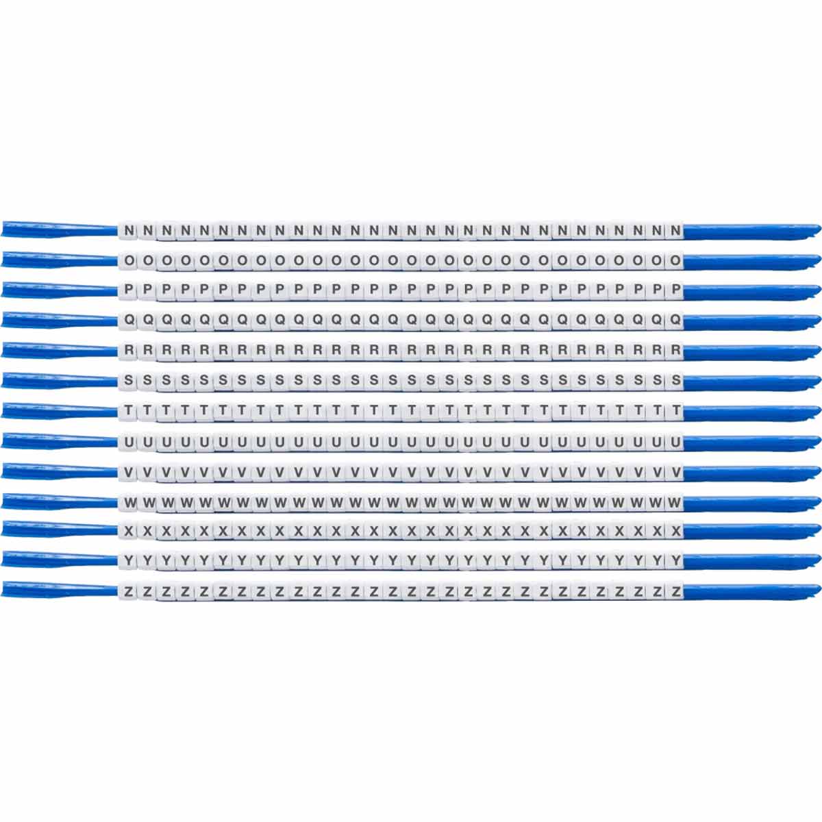 SCN07-N-Z ClipSleeve Wire Mrkr SZ 07 Legend N to Z