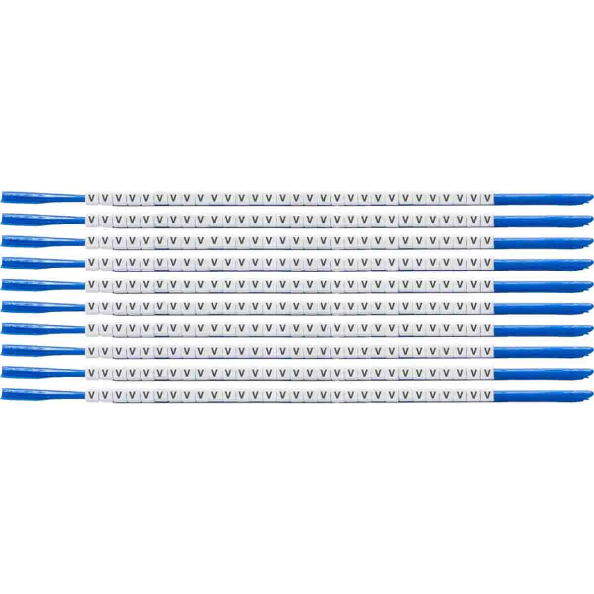 SCN07-V ClipSleeve Wire Marker Size 07 Legend V