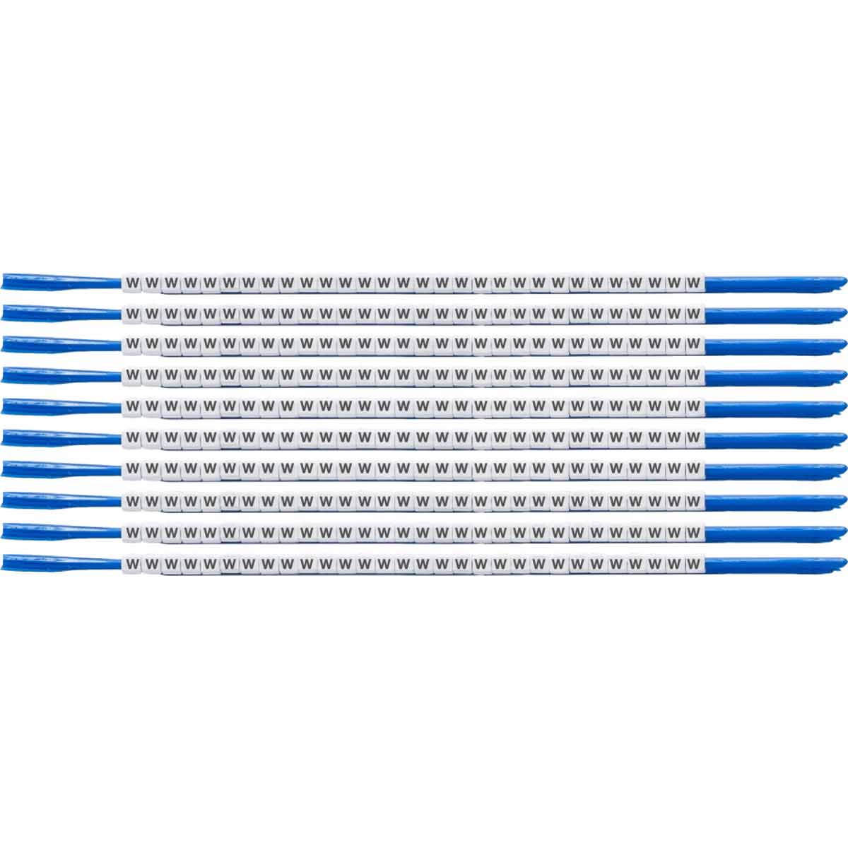 SCN07-W ClipSleeve Wire Marker Size 07 Legend W