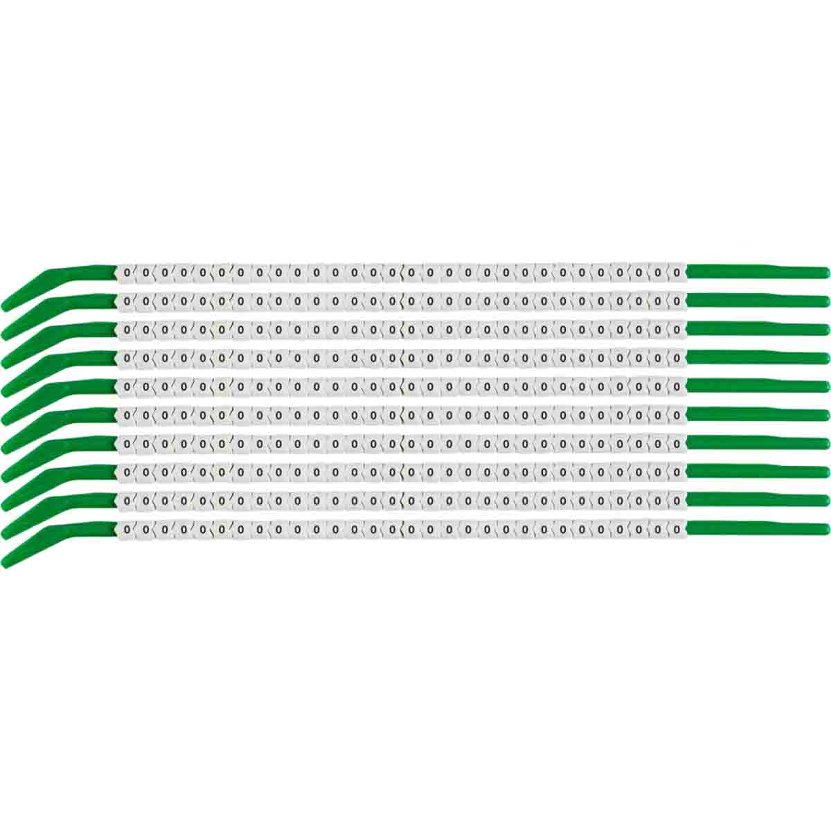 SCN09-0 ClipSleeve Wire Marker Size 09 Legend 0