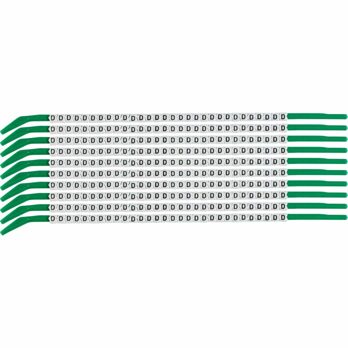 SCN09-D ClipSleeve Wire Marker Size 09 Legend D