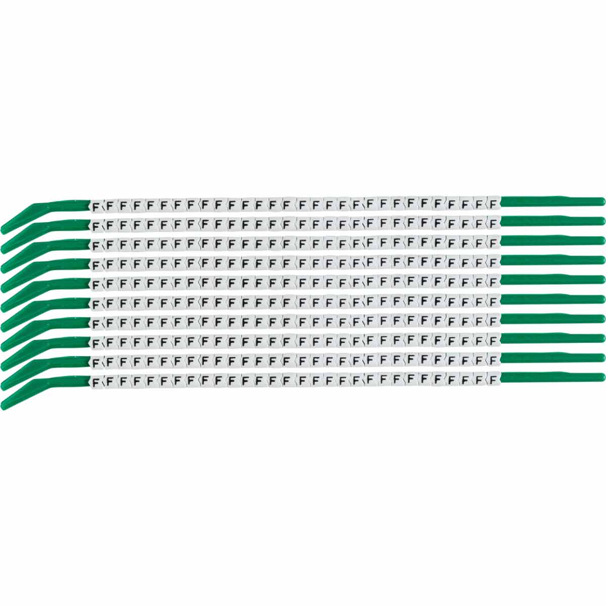 SCN09-F ClipSleeve Wire Marker Size 09 Legend F