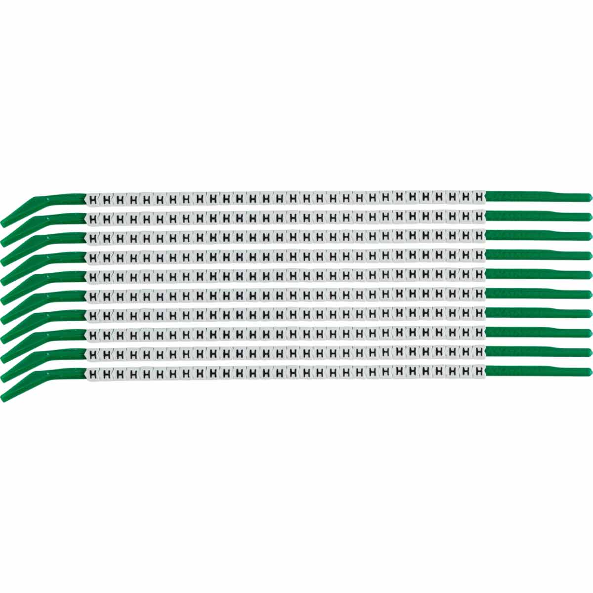SCN09-H ClipSleeve Wire Marker Size 09 Legend H