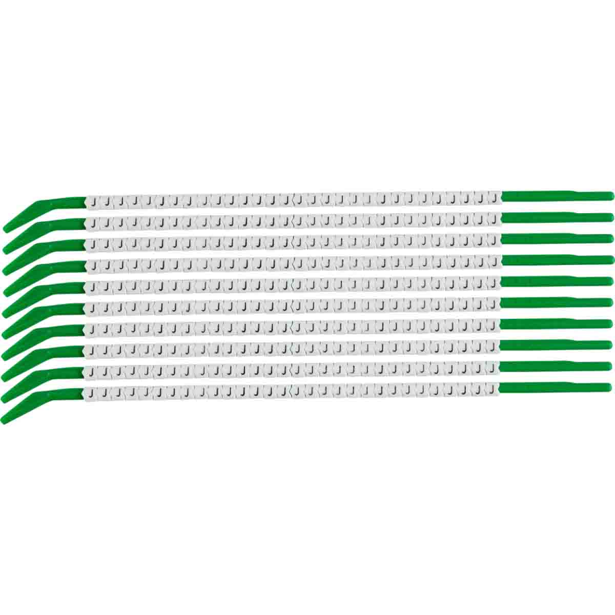 SCN09-J ClipSleeve Wire Marker Size 09 Legend J