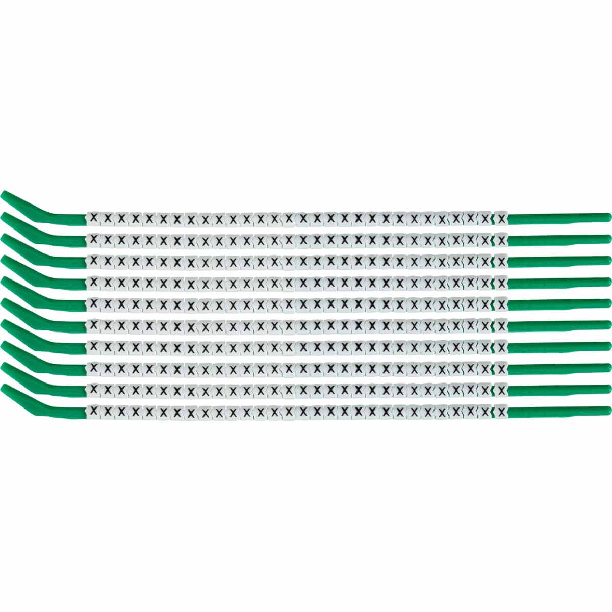 SCN09-X ClipSleeve Wire Marker Size 09 Legend X