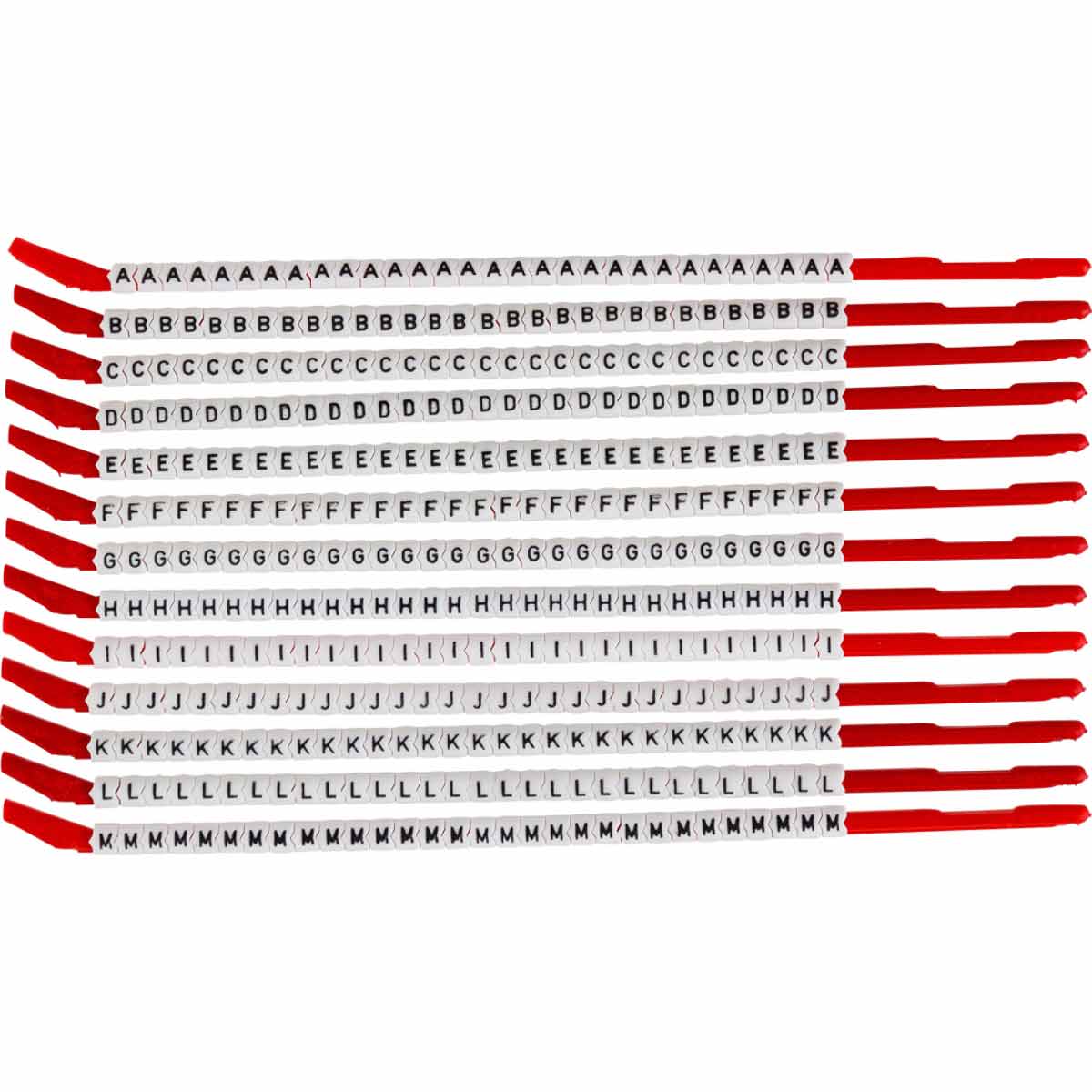 SCN10-A-M ClipSleeve Wire Mrkr SZ 10 Legend A to M
