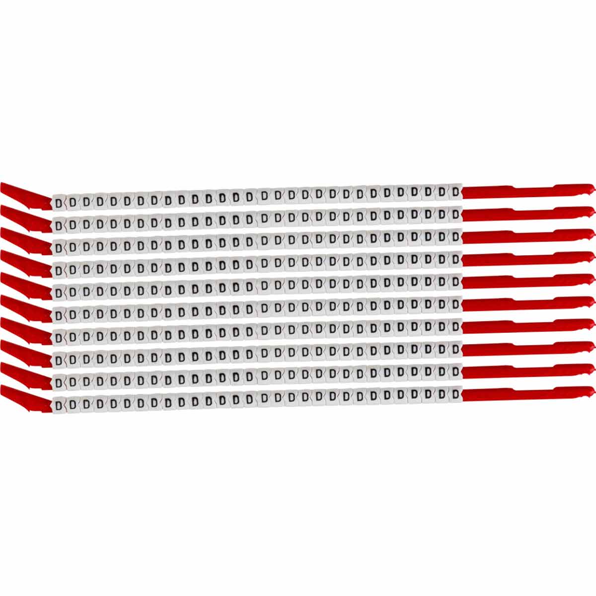 SCN10-D ClipSleeve Wire Marker Size 10 Legend D