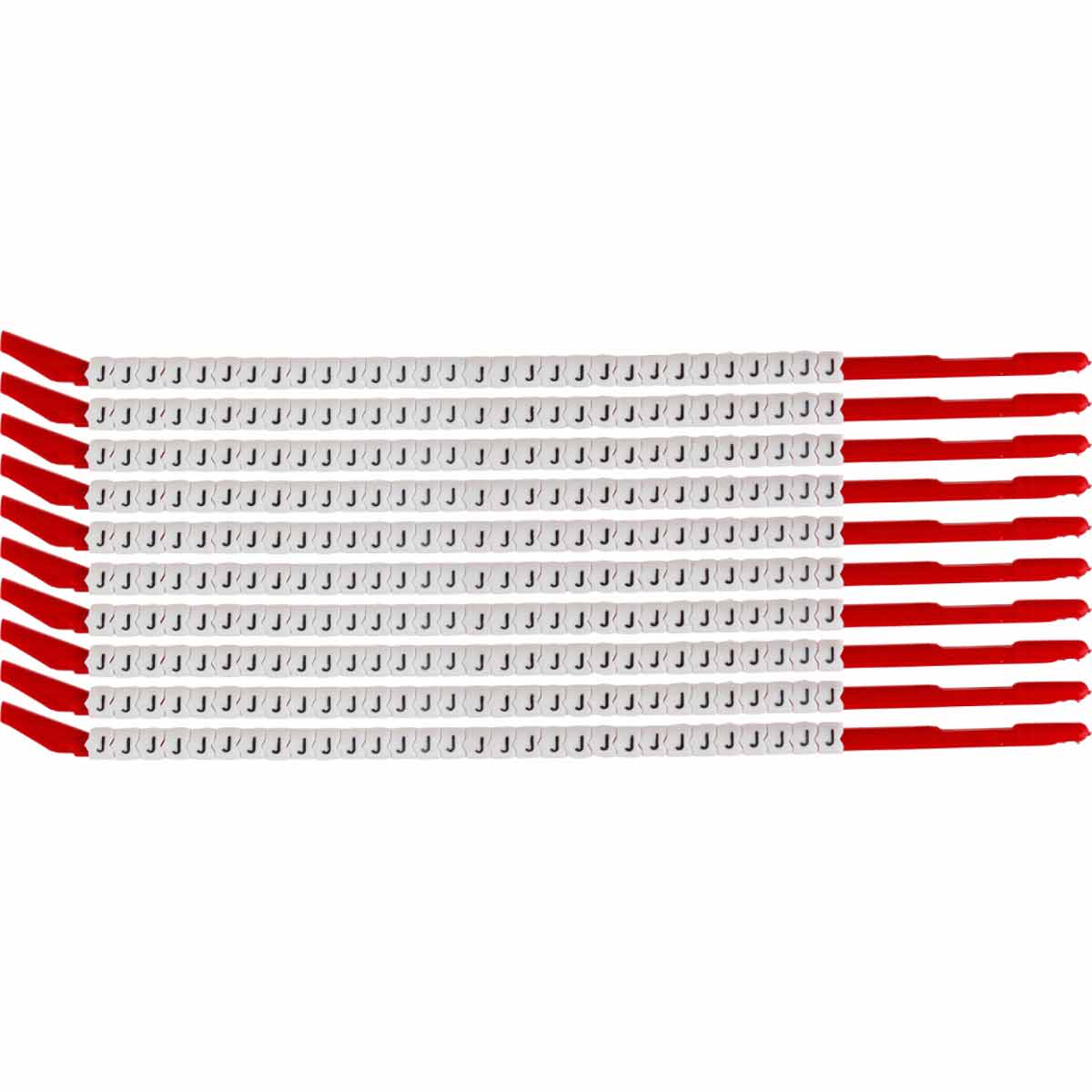 SCN10-J ClipSleeve Wire Marker Size 10 Legend J