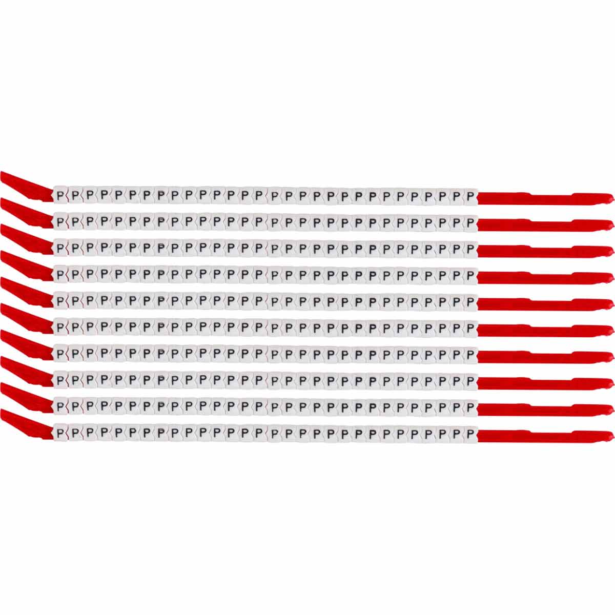 SCN10-P ClipSleeve Wire Marker Size 10 Legend P