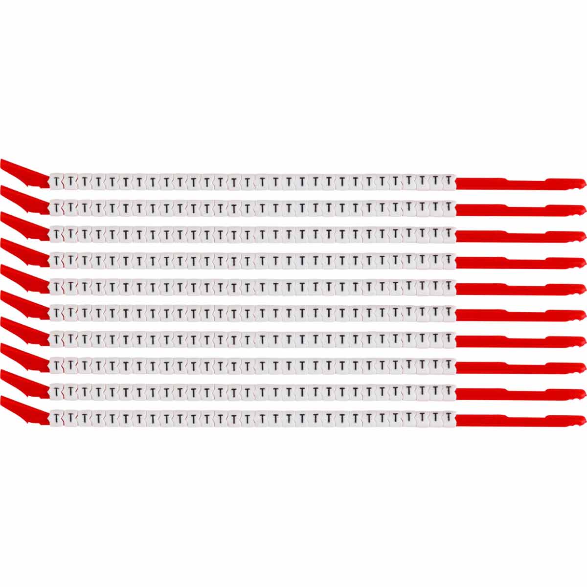 SCN10-T ClipSleeve Wire Marker Size 10 Legend T